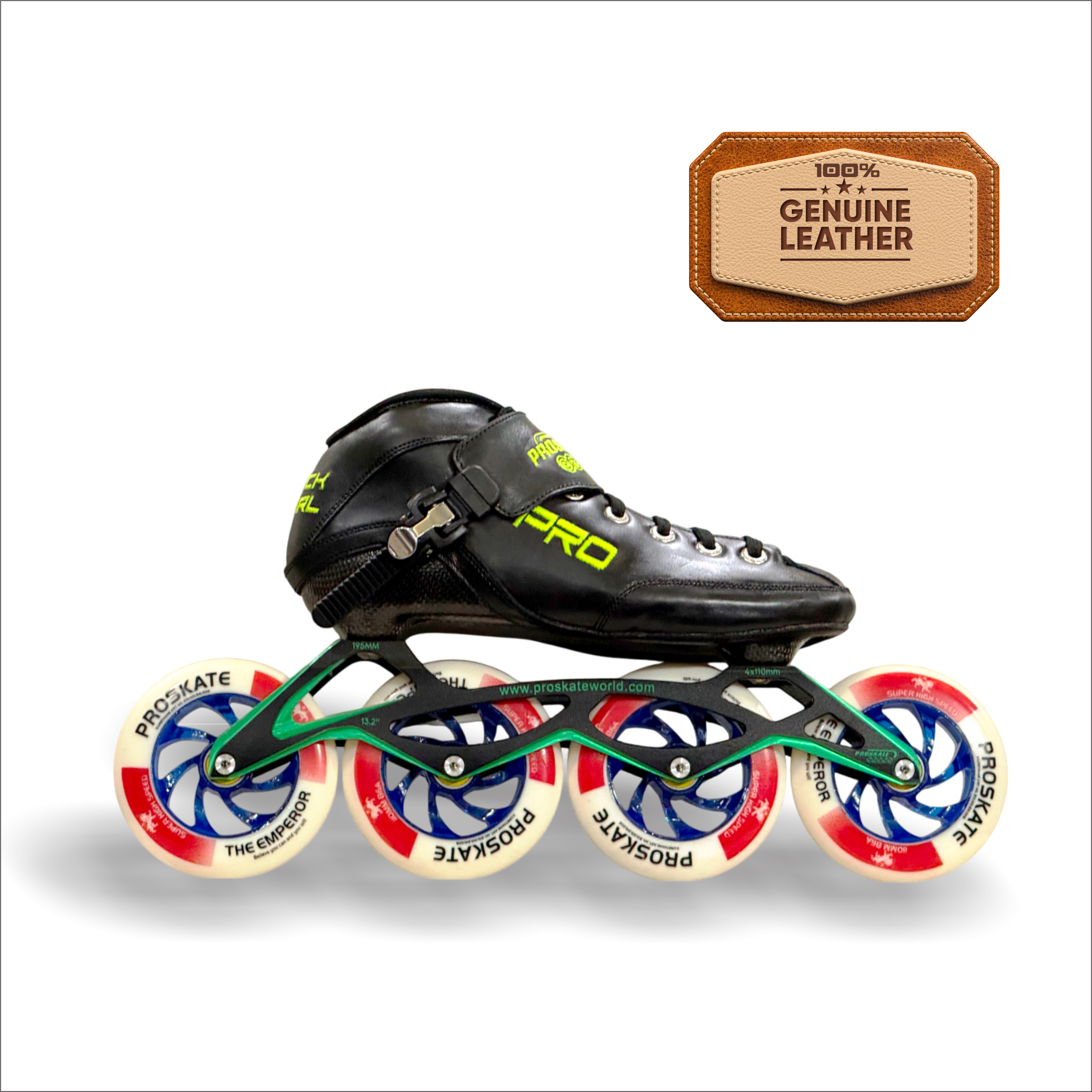 PROSKATE BLACK PEARL 110 X 4 INLINE SKATE